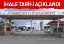 İhale Tarihi Belli Oldu