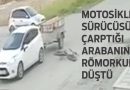 Motosiklet Römorka Çarptı