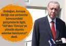 ‘AB’den Olumlu Adımlar Bekliyoruz’