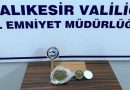 Bandırma’da Uyuşturucu Operasyonu