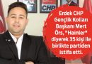 “Hainler” Dedi ve İstifa Etti