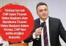 CHP’de Ses Getiren İstifa