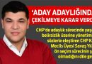 Aday Adaylığından Çekildi