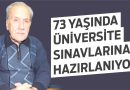 73 Yaşında Sınava Hazırlanıyor