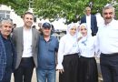 Hayırlarda Vatandaşlarla Bir Araya Geldi