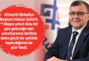 Başkan Şehirli’den 1 Mayıs Mesajı