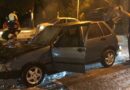Ayvalık’ta Araç Yangını Korkuttu