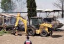 Kereste Deposunda Yangın Çıktı
