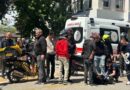 Motosikletli Kurye Kazada Yaralandı