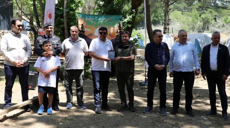 Baba-Çocuk Doğa Kampı Düzenlendi