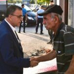 Başkan Şehirli Komşularının Yanında