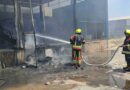 Toptancı Sebze Halinde Korkutan Yangın