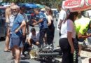 Erdek’te Motosikletler Çarpıştı