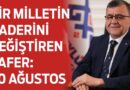 Şehirli’den 30 Ağustos Zafer Bayramı Mesajı