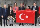 Başkan Akın, Milli Sporcuları Ağırladı