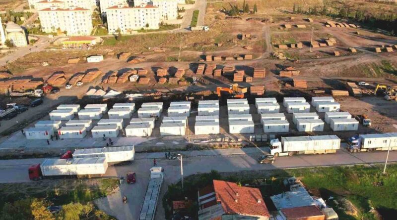 Sındırgı’ya Konteyner Kent Kuruluyor