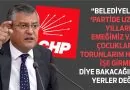 ‘Belediye Kaynaklarını Partililere Aktarmayın’